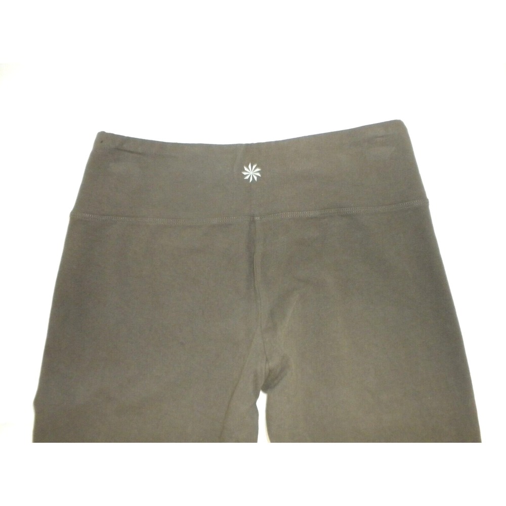 Athleta Olive Green Button-Hem Capris Small - Picture 7 of 10